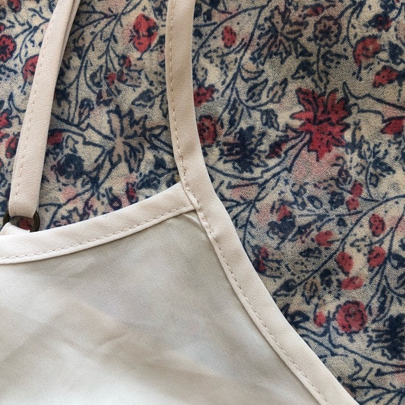 HP🎉MADEWELL Sharon Floral Tie Back Mini Dress - Picture 12 of 14